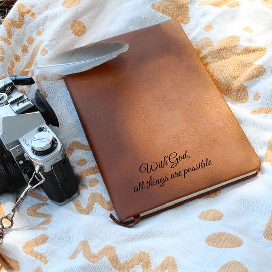 With God, all things are possible Journal