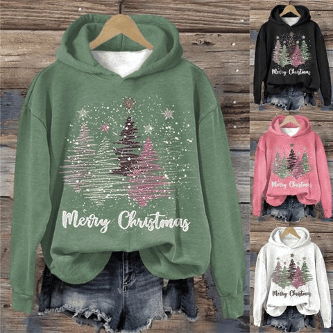 Five Christmas Trees Sweatshirt