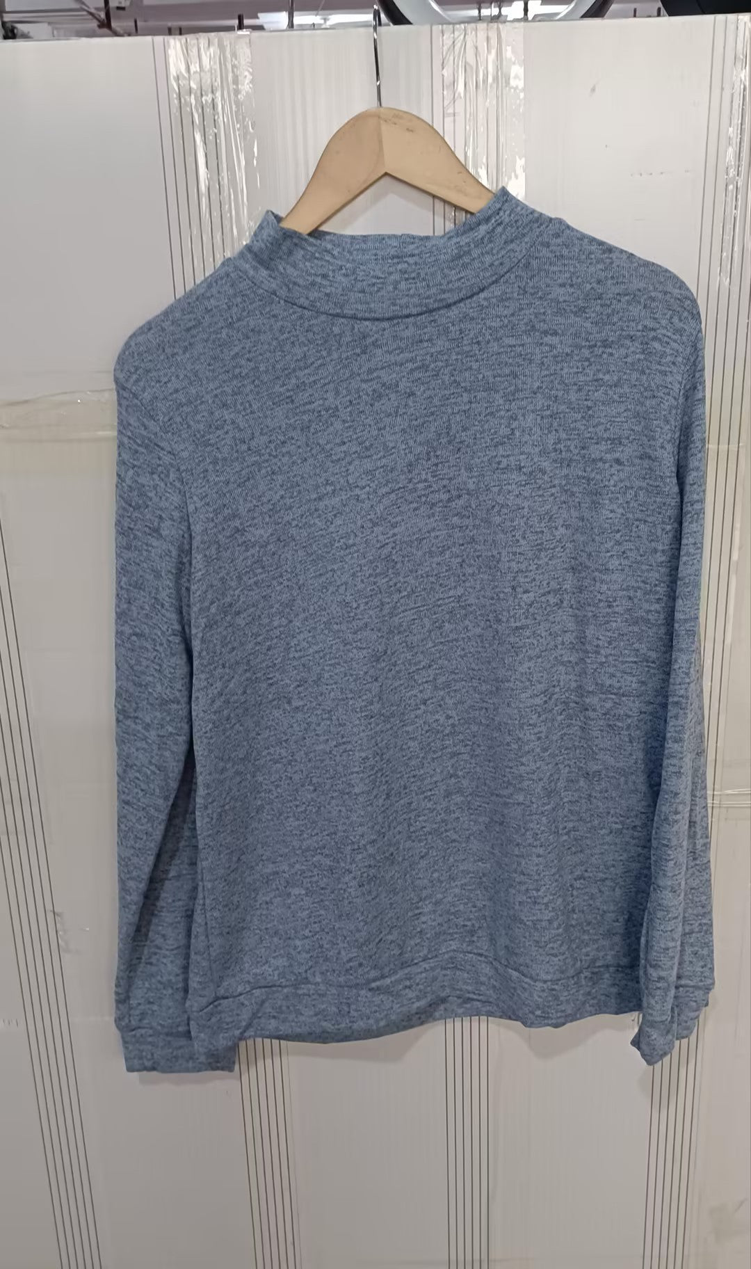 Long Sleeve Pullover Fall And Winter Solid Color Sweater