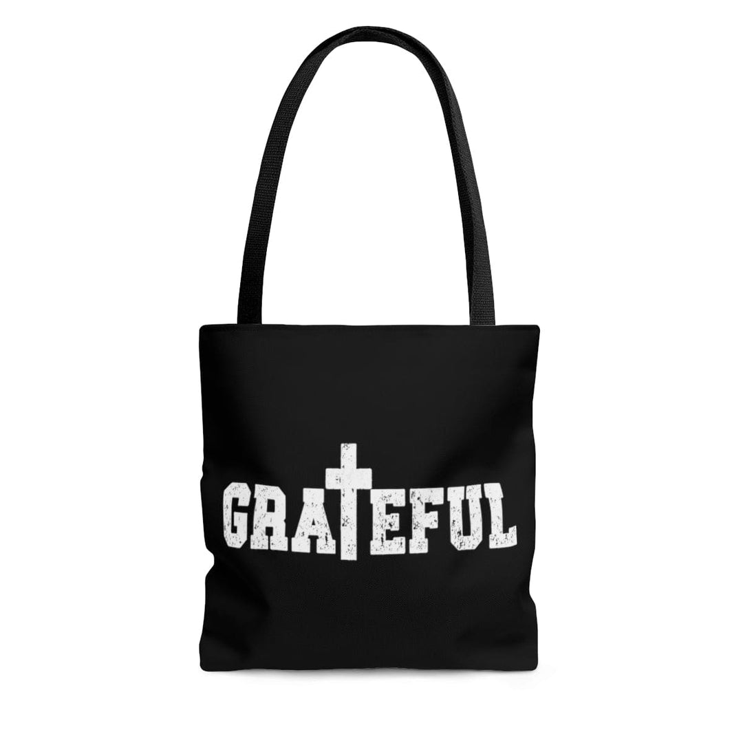 Large Tote Bag - Grateful Christian Inspiration Affirmation-0