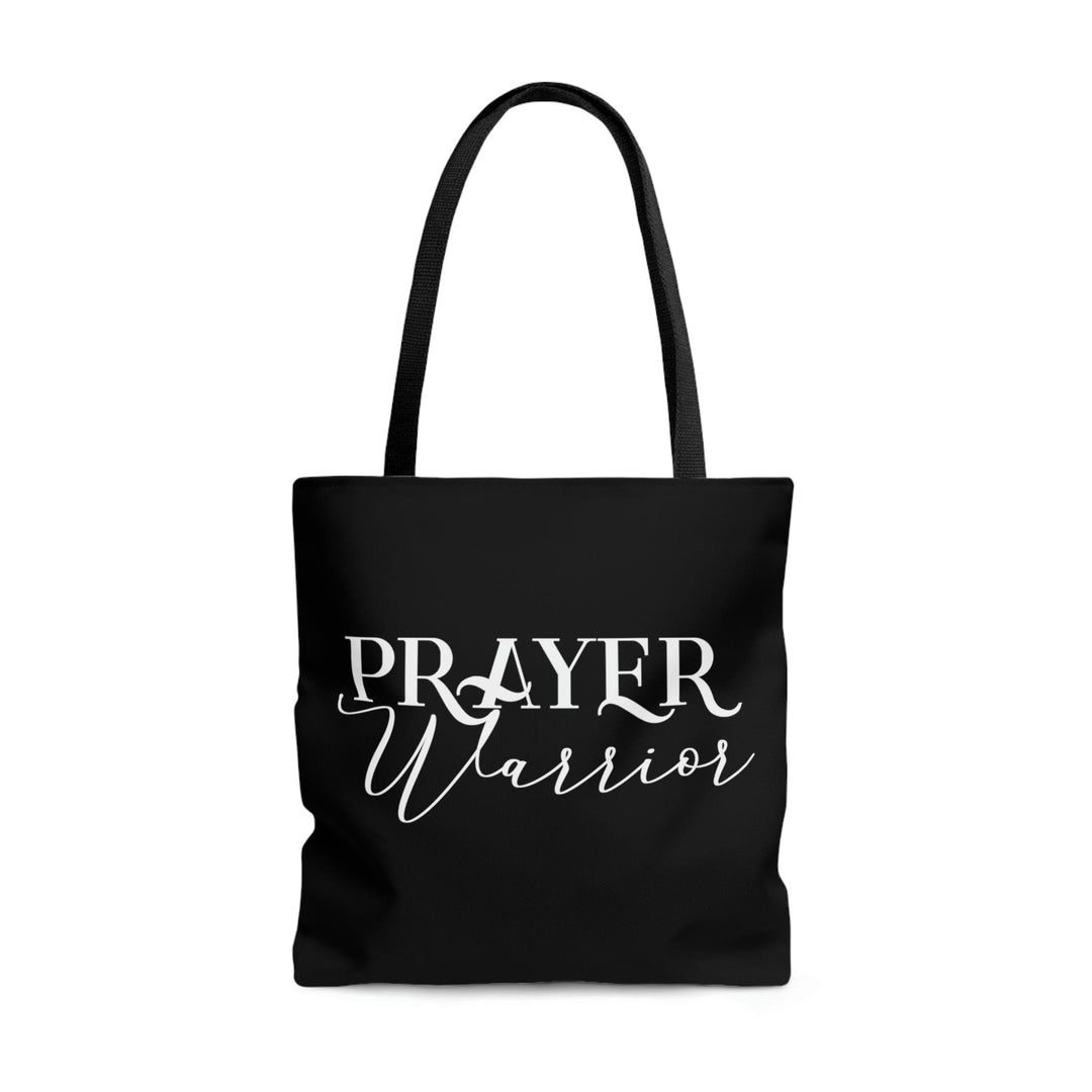 Large Tote Bag - Prayer Warrior Christian Inspiration-4