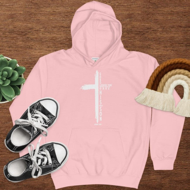Christian Cross Hooded Sweatshirt