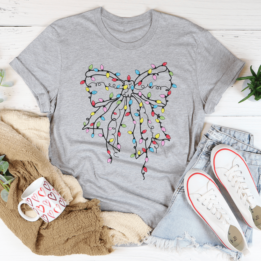 Christmas Bow Tee-2