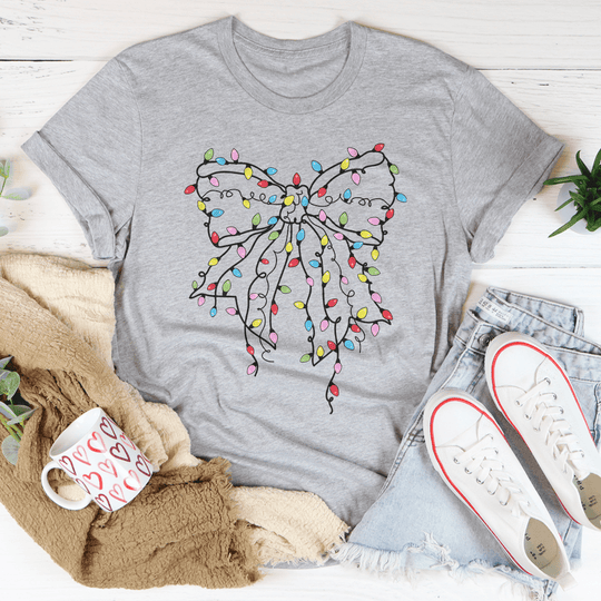 Christmas Bow Tee-2
