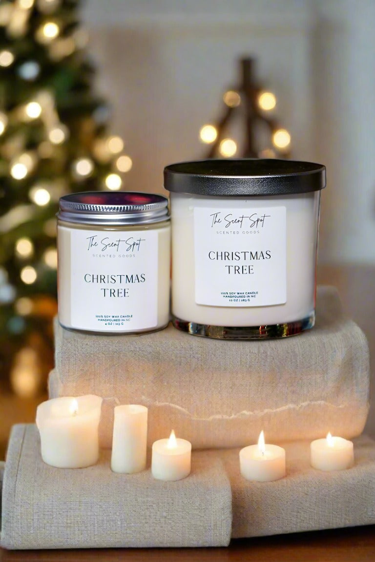Christmas Tree Candle-0