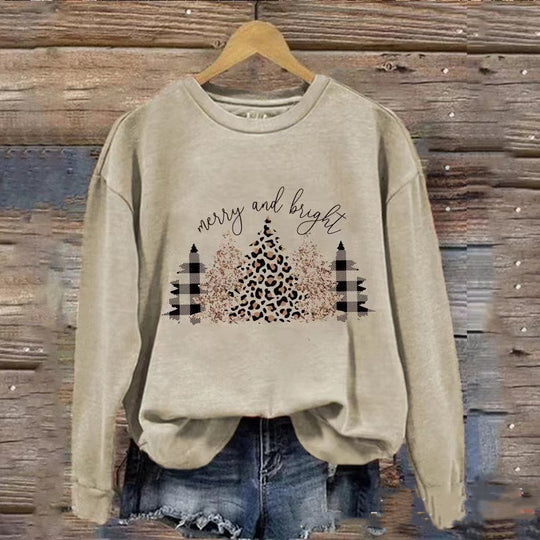 Five Christmas Trees Sweatshirt