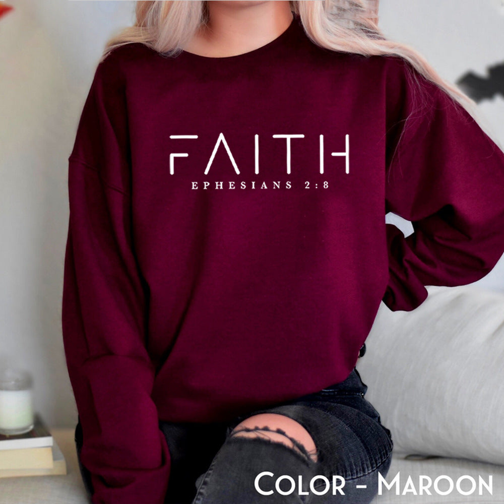 Faith Sweatshirt  Ephesians 2:8