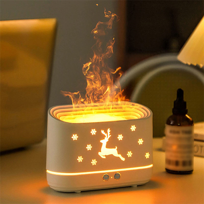 Reindeer Flame Humidifier Diffuser