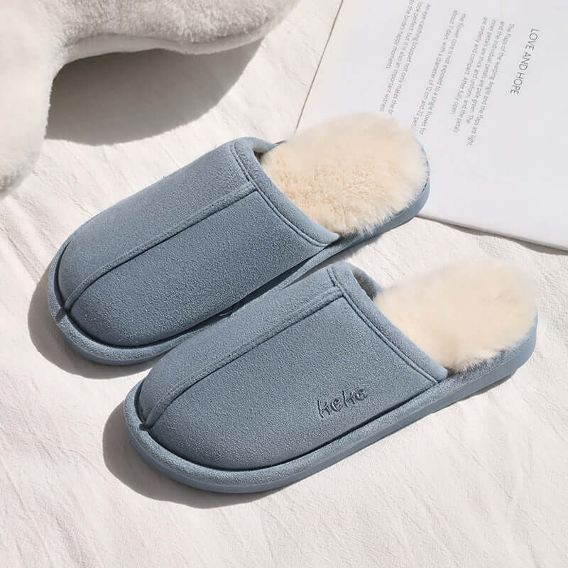 Indoor Warm Plush Cotton Slippers