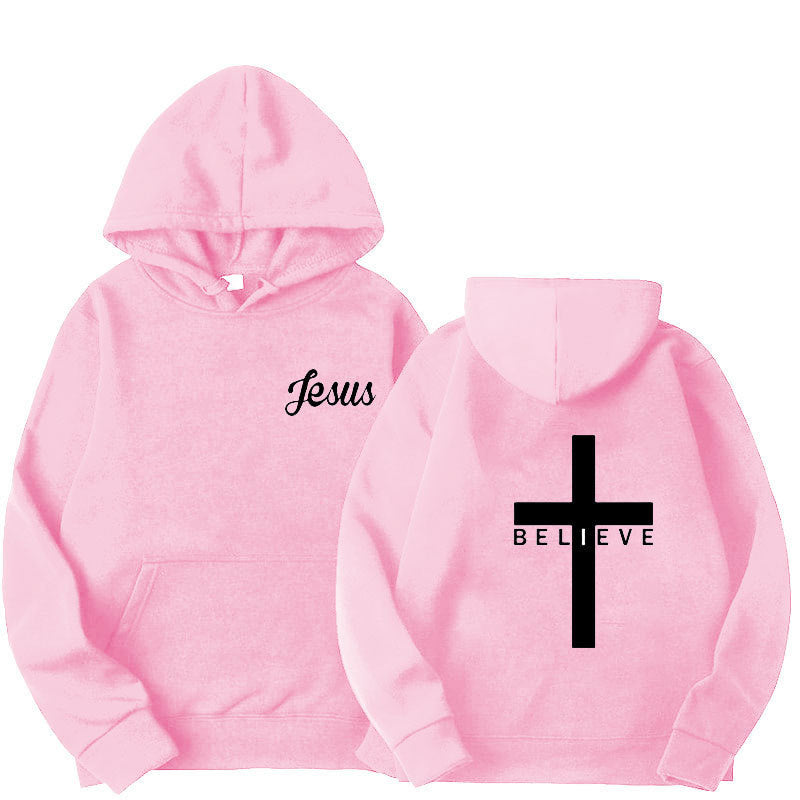 Believe Cross Hoodie