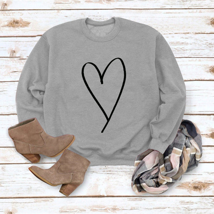 Valentine's Day Crew Neck Sweatshirt