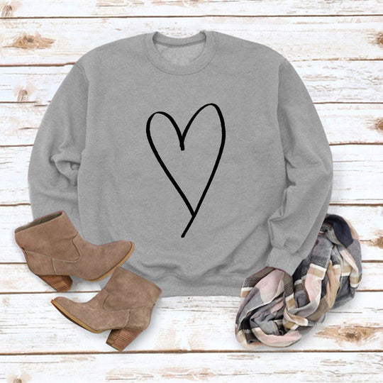 Valentine's Day Crew Neck Sweatshirt