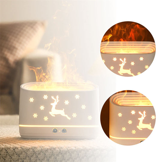 Reindeer Flame Humidifier Diffuser