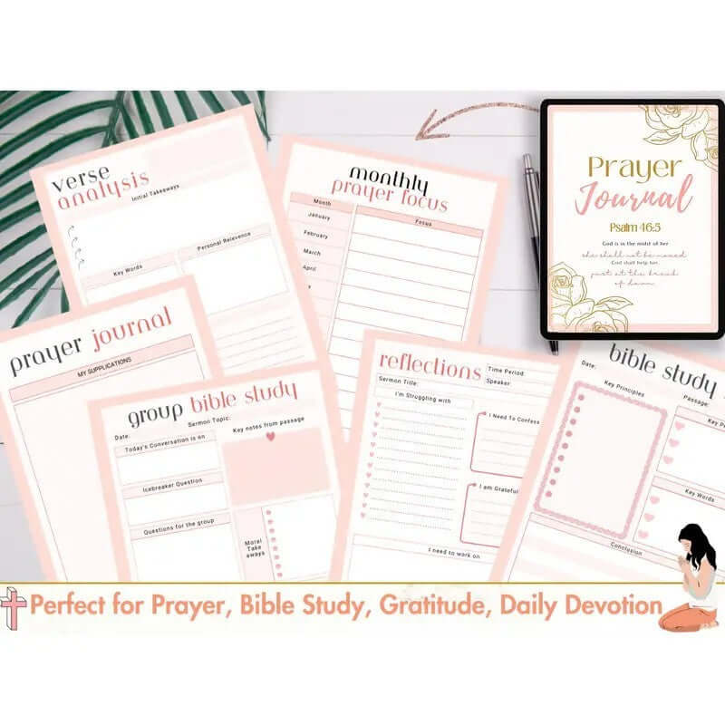 Prayer and Gratitude Learning Bible and Diary