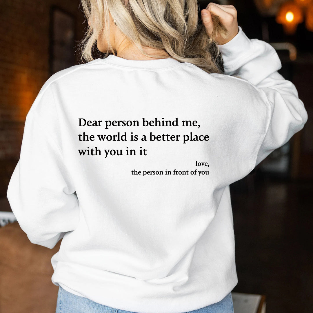 You Are Enough Women's Fleece-lined Crew Neck Sweatshirt