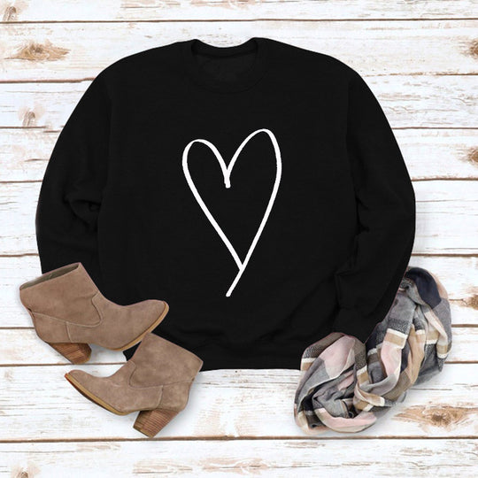 Valentine's Day Crew Neck Sweatshirt