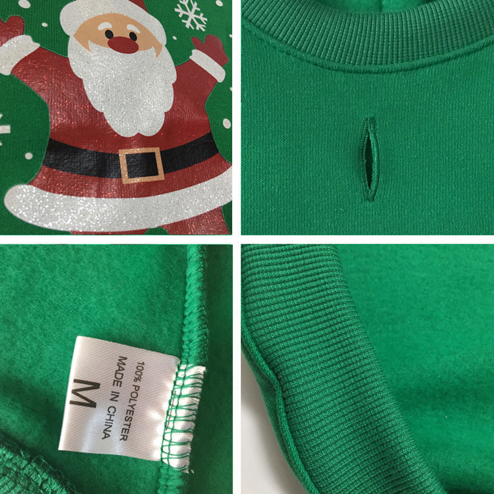 Simple Winter Christmas Pet Clothes