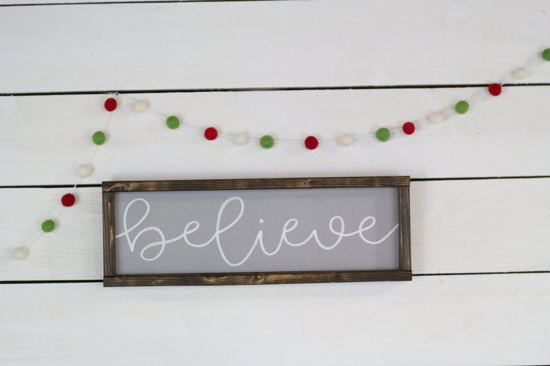 believe Christmas Sign-4