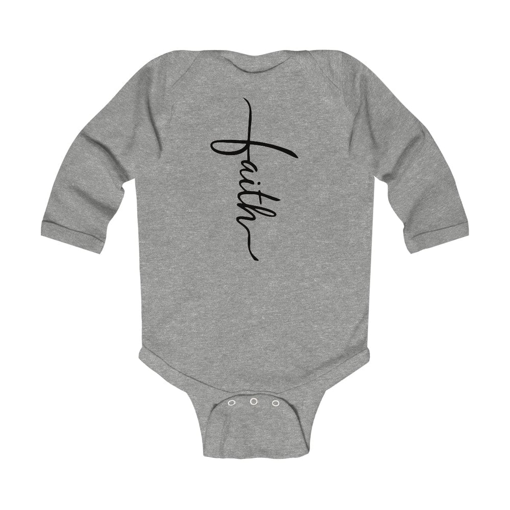 Infant Long Sleeve Bodysuit - Faith Christian Inspiration-1