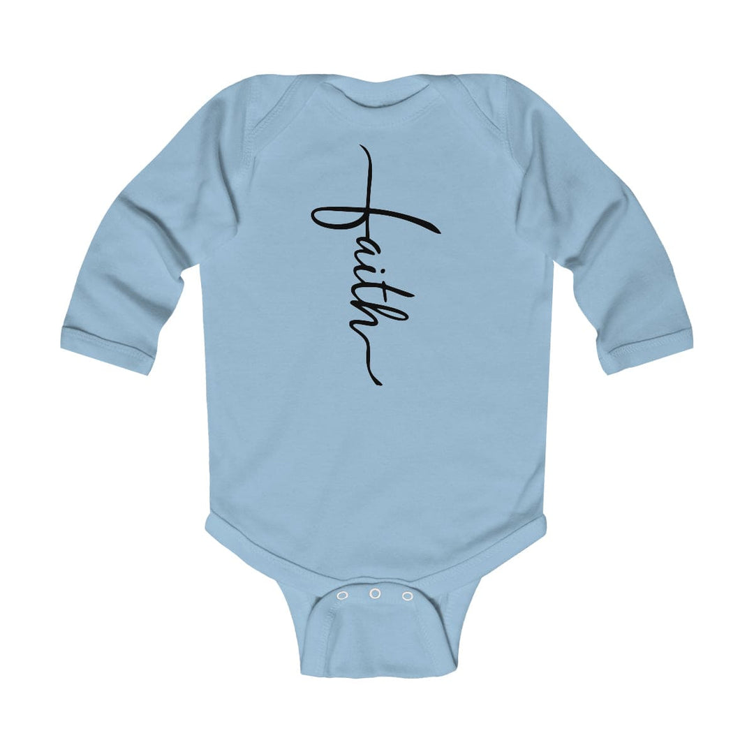 Infant Long Sleeve Bodysuit - Faith Christian Inspiration-3