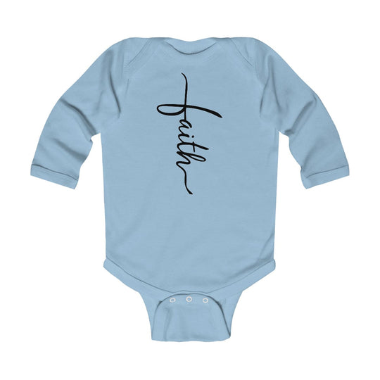 Infant Long Sleeve Bodysuit - Faith Christian Inspiration-3