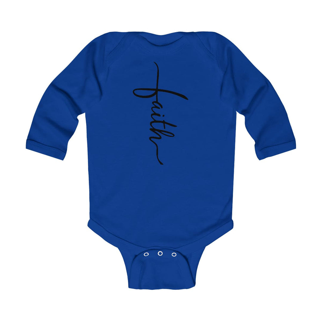 Infant Long Sleeve Bodysuit - Faith Christian Inspiration-4