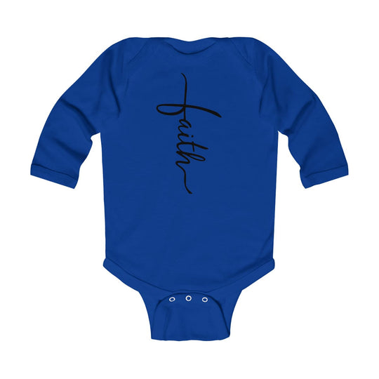 Infant Long Sleeve Bodysuit - Faith Christian Inspiration-4