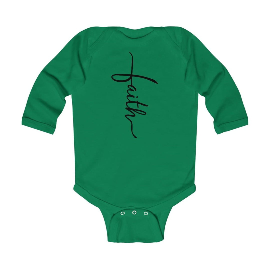Infant Long Sleeve Bodysuit - Faith Christian Inspiration-2