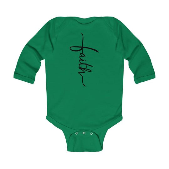 Infant Long Sleeve Bodysuit - Faith Christian Inspiration-2