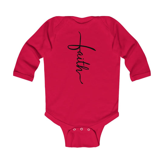 Infant Long Sleeve Bodysuit - Faith Christian Inspiration-6