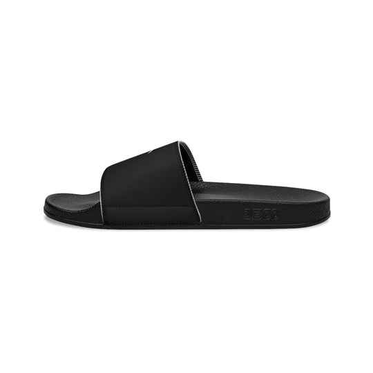 Mens Black Slide Sandals - Faith Christian Inspiration-3