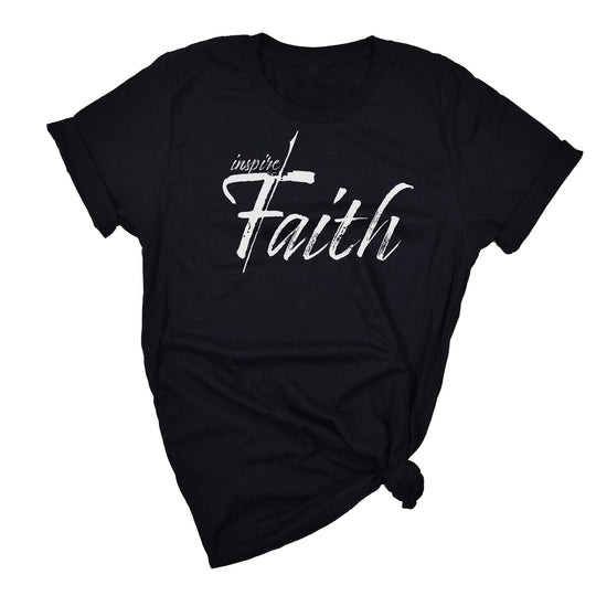 Graphic Tee - Inspire Faith - Womens Plus Size Curvy T-shirt-1