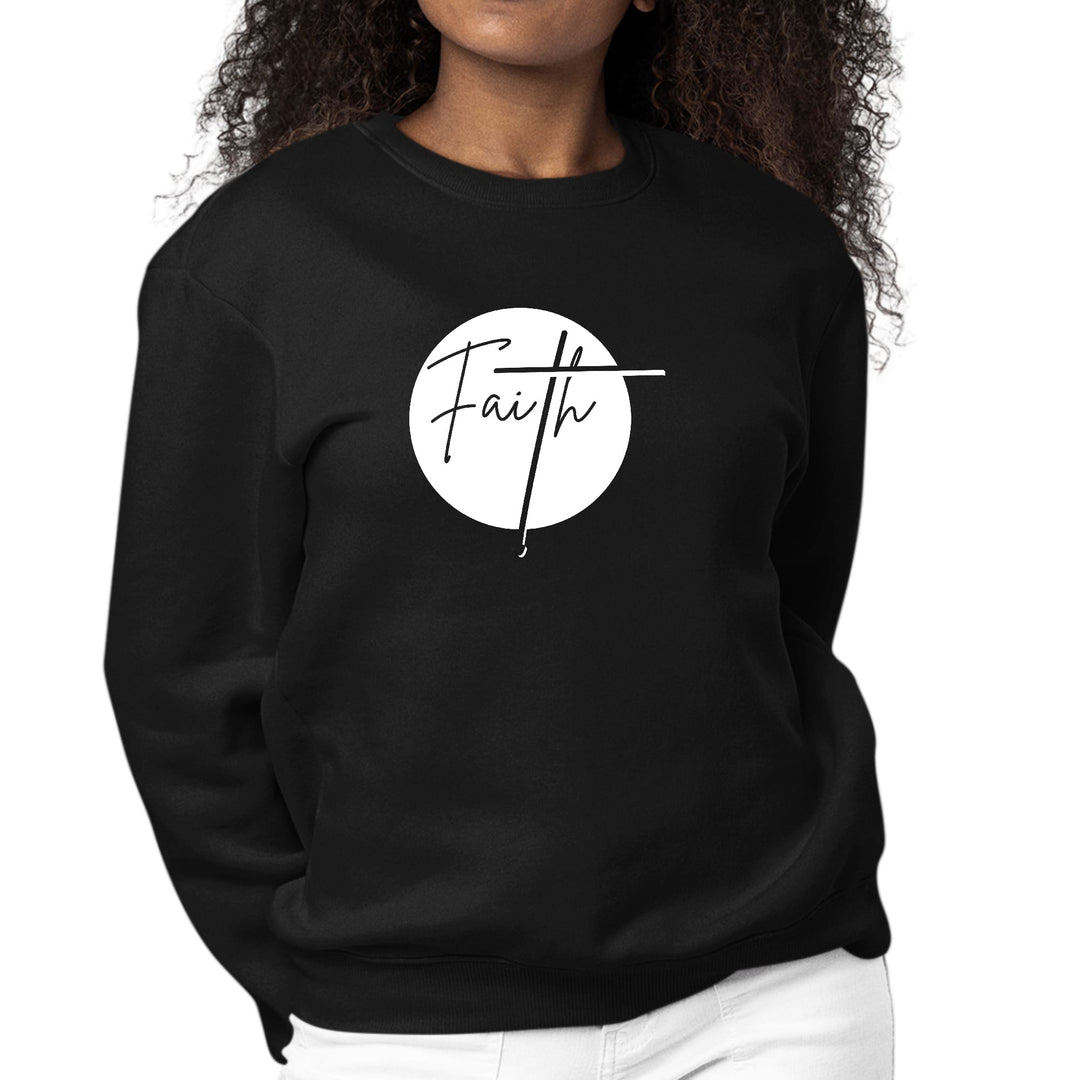 Womens Graphic Sweatshirt Faith-0