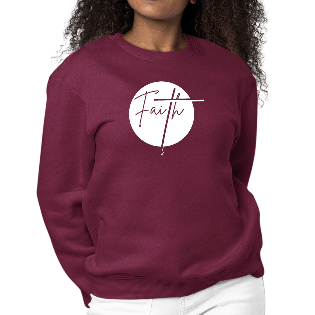 Womens Graphic Sweatshirt Faith-5