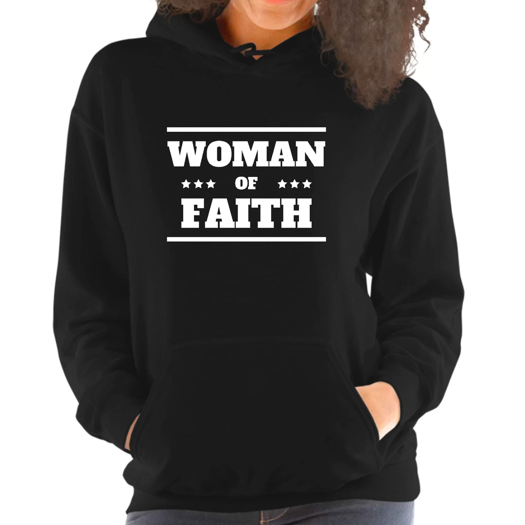 Womens Hoodie - Woman of Faith-0