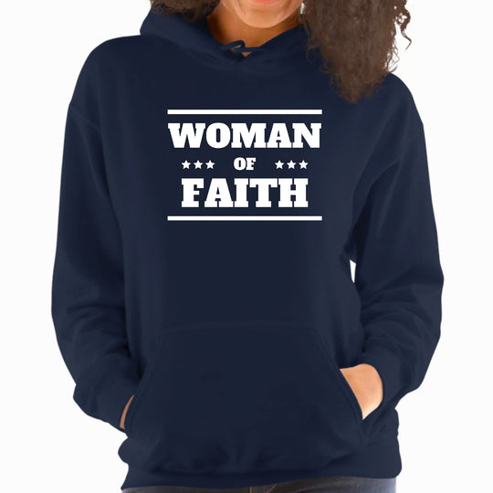 Womens Hoodie - Woman of Faith-3