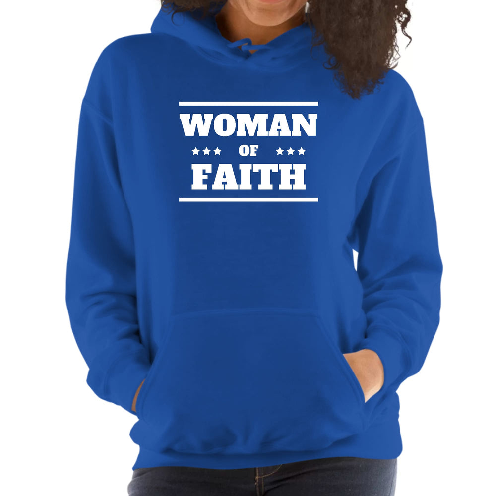 Womens Hoodie - Woman of Faith-1